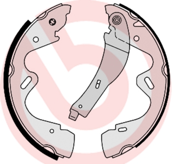 Brembo Remschoen set S 56 517
