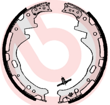 Brembo Remschoen set S 56 522