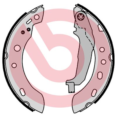 Remschoen set Brembo S 56 551