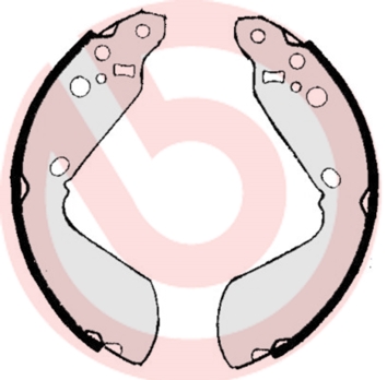 Remschoen set Brembo S 79 517