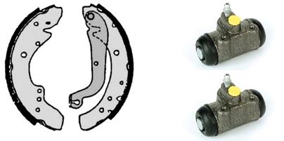 Remschoen set Brembo H 23 023