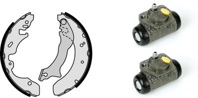 Remschoen set Brembo H 24 039