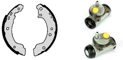Remschoen set Brembo H 56 007