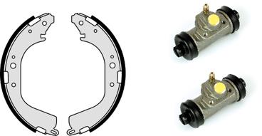 Remschoen set Brembo H 56 016