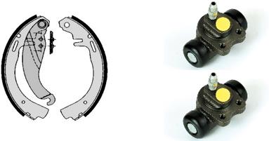 Remschoen set Brembo H 59 013