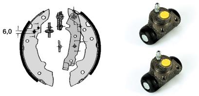 Remschoen set Brembo H 61 024