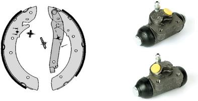 Remschoen set Brembo H 61 026