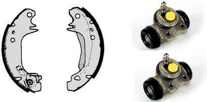 Remschoen set Brembo H 61 040