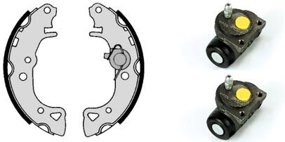 Remschoen set Brembo H 61 045