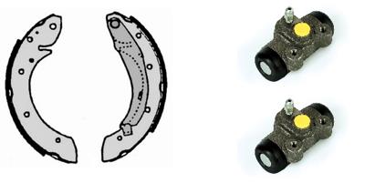 Remschoen set Brembo H 61 064