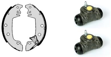 Remschoen set Brembo H 68 010