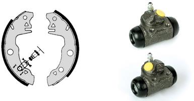 Remschoen set Brembo H 68 014