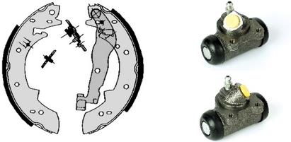 Remschoen set Brembo H 68 015