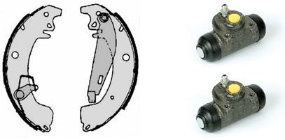 Remschoen set Brembo H 68 022