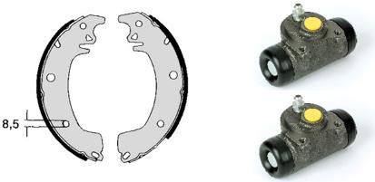 Remschoen set Brembo H 68 028