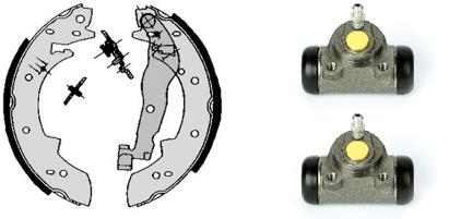 Remschoen set Brembo H 68 054