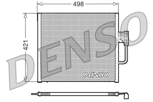 Airco condensor Denso DCN05015