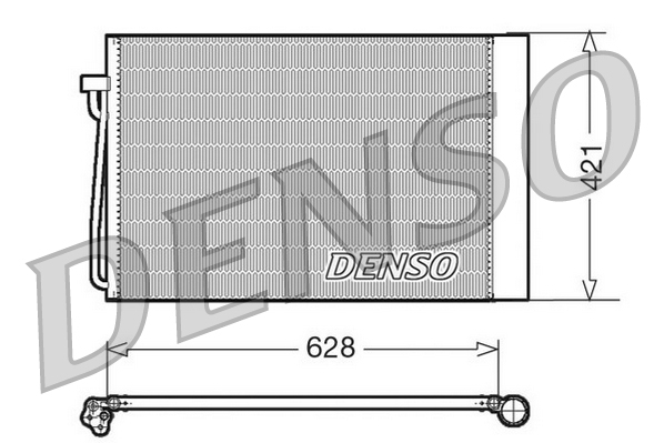 Airco condensor Denso DCN05018