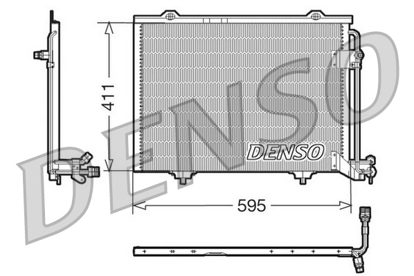 Airco condensor Denso DCN17011