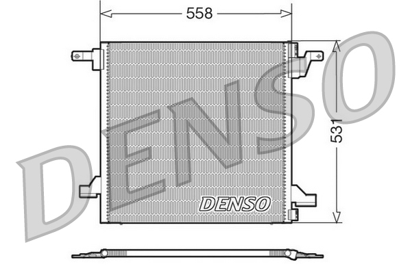 Airco condensor Denso DCN17022