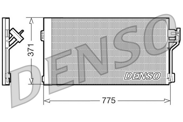 Airco condensor Denso DCN17050