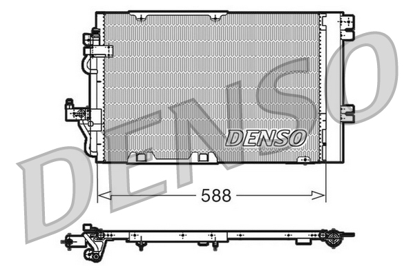 Airco condensor Denso DCN20011