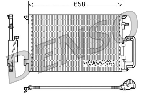 Airco condensor Denso DCN20032