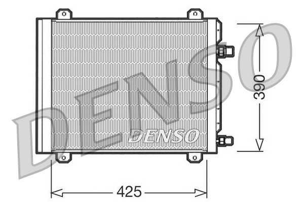 Airco condensor Denso DCN23004