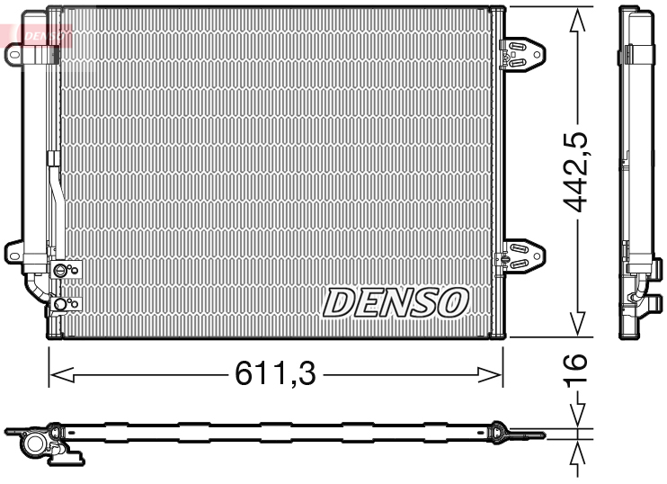 Airco condensor Denso DCN32013