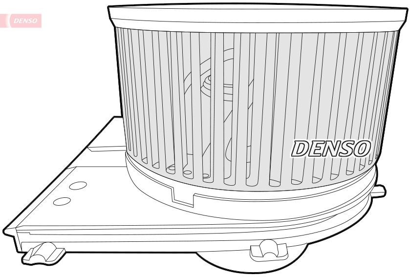 Kachelventilator Denso DEA02004