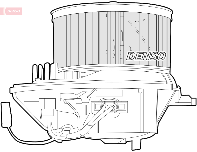 Denso Kachelventilator DEA07004