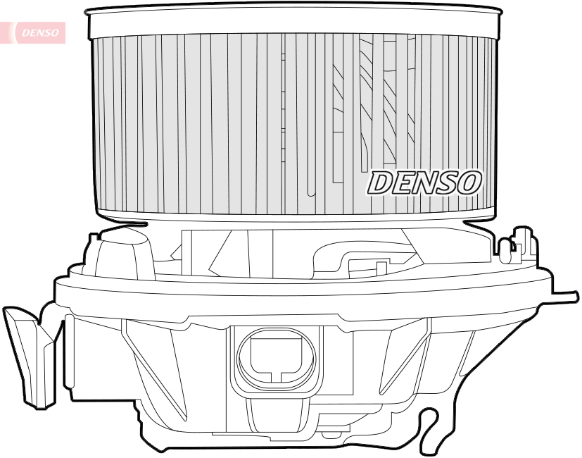 Denso Kachelventilator DEA07010