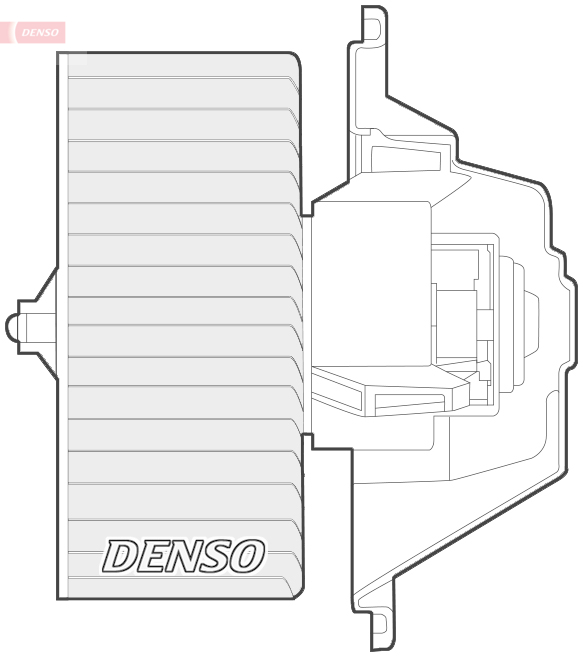 Kachelventilator Denso DEA09004