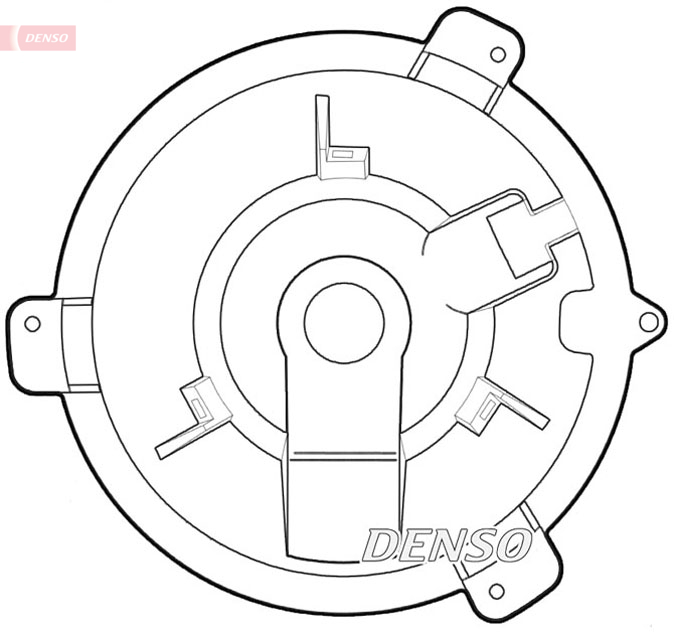 Denso Kachelventilator DEA09041