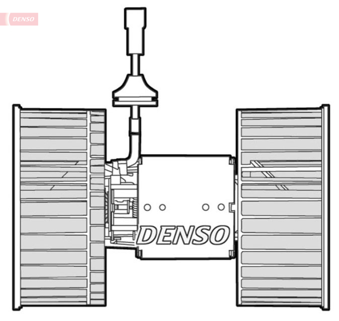 Denso Kachelventilator DEA12002