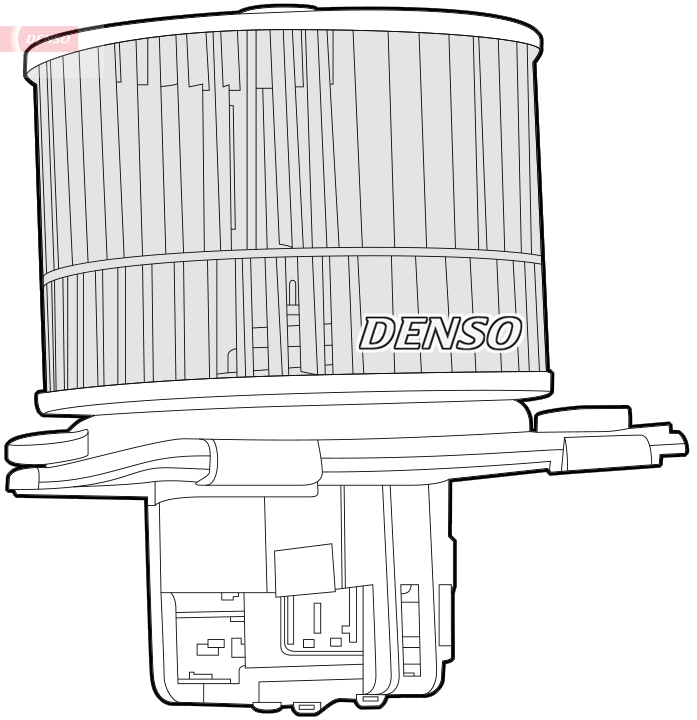 Denso Kachelventilator DEA20001