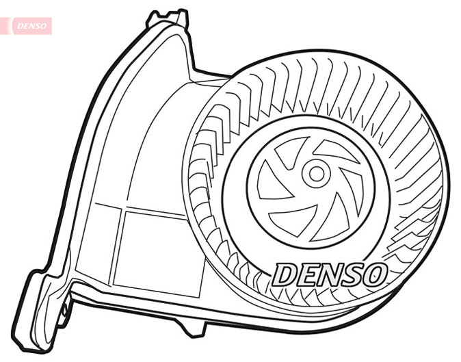 Denso Kachelventilator DEA23002