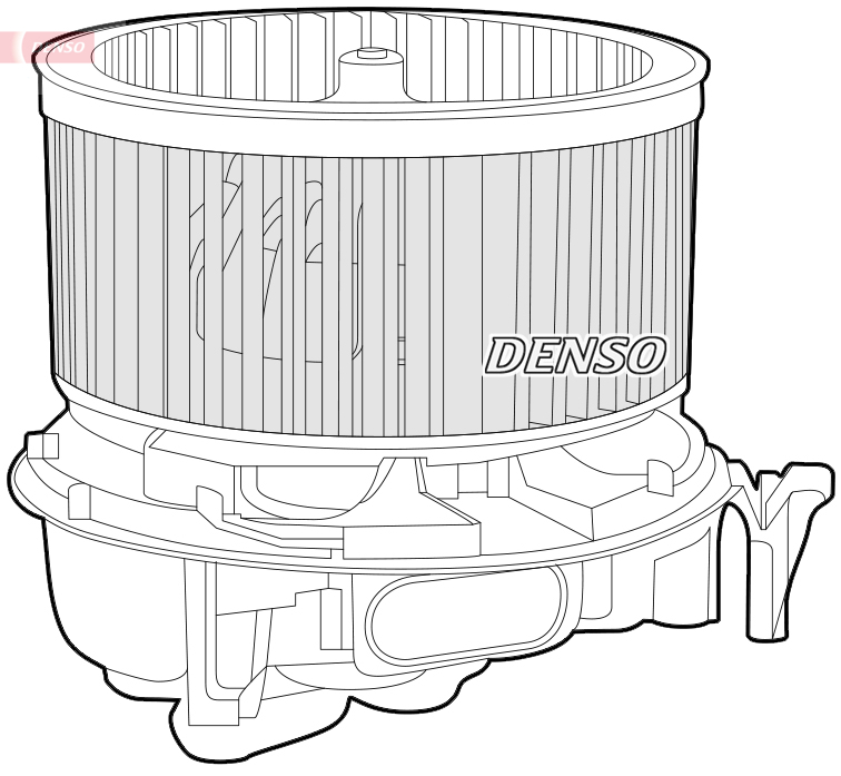 Denso Kachelventilator DEA23013