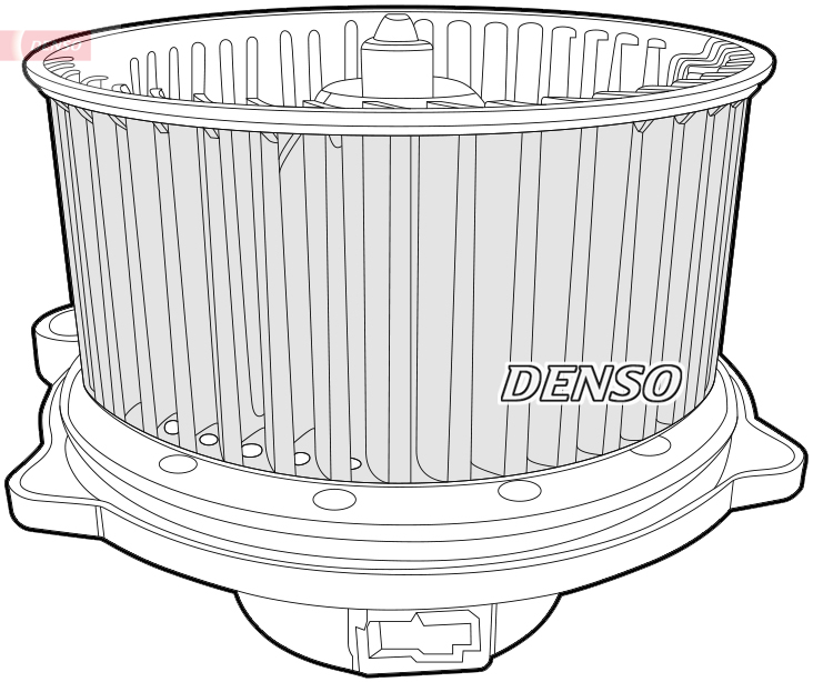 Denso Kachelventilator DEA41011