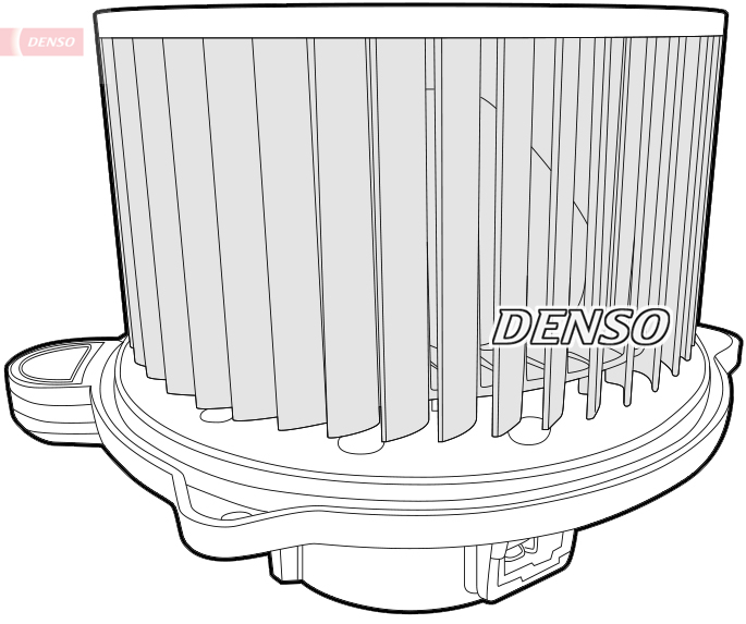 Denso Kachelventilator DEA43007