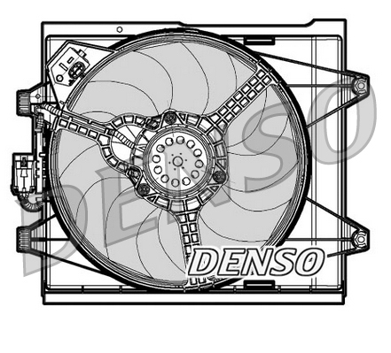 Ventilatorwiel-motorkoeling Denso DER09048