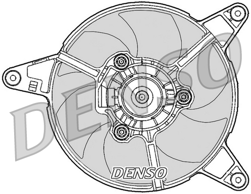 Ventilatorwiel-motorkoeling Denso DER09090