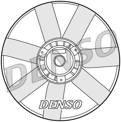 Ventilatorwiel-motorkoeling Denso DER32005