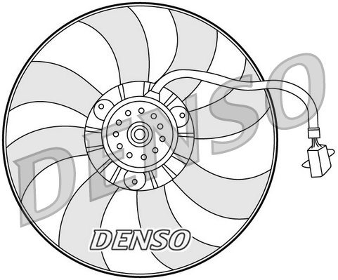 Ventilatorwiel-motorkoeling Denso DER32007