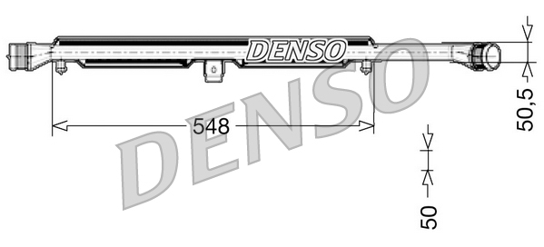 Interkoeler Denso DIT02026