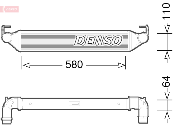 Interkoeler Denso DIT06001