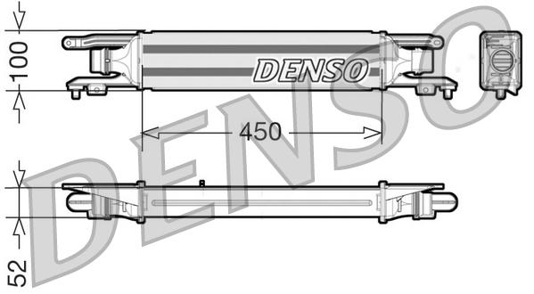 Interkoeler Denso DIT20001