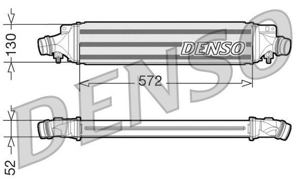 Interkoeler Denso DIT20003