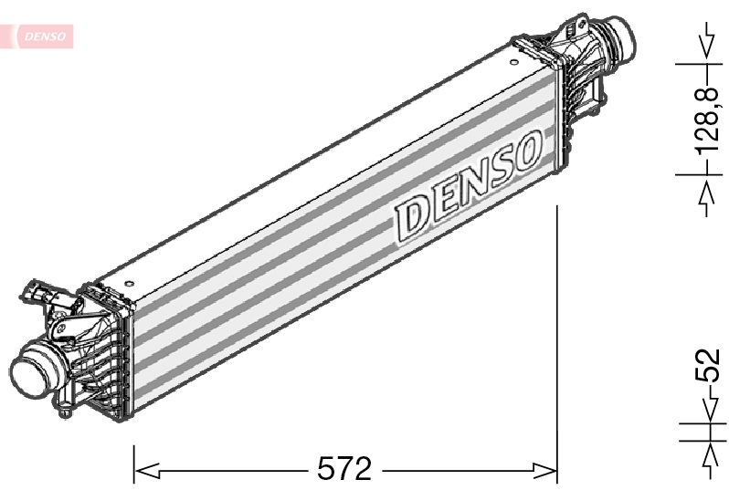 Interkoeler Denso DIT20005