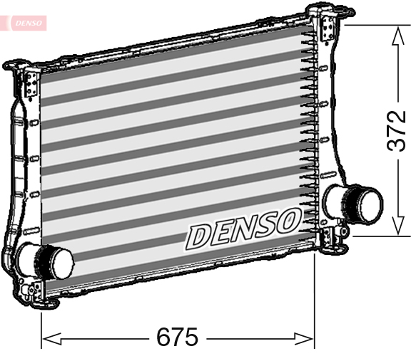 Interkoeler Denso DIT50011